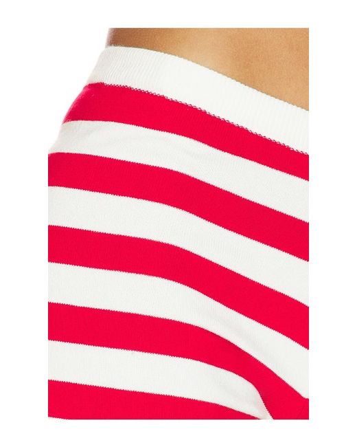 ALL THE WAYS Red Lucia Knit Short Set