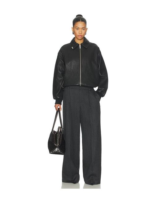 Alexander Wang Black Tailored Wide Leg