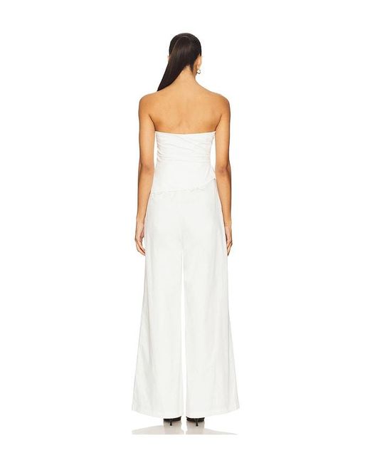 Et Ochs White Loren Jumpsuit