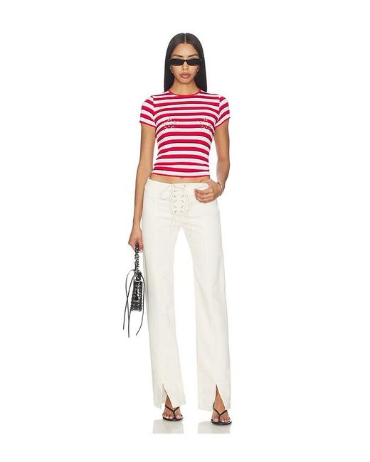 Miaou Red Mini Tee