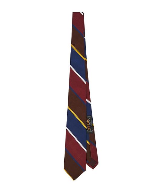 Beams Plus White Regimental Preppy Stripe for men