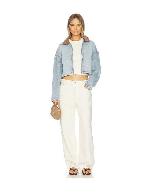 SER.O.YA Blue Coop Jacket