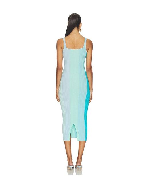 PQ Swim Blue Poppy Maxi Dress
