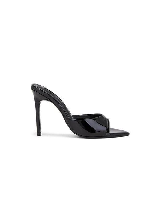 Tony Bianco Black Malibu Mule
