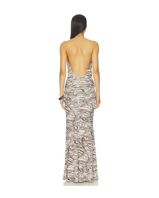 Amanda Uprichard White Breana Maxi Dress