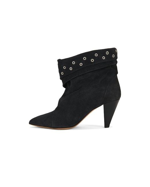 Isabel Marant Black Lyone Boots
