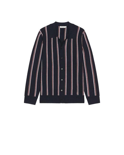 Jonathan Simkhai Blue Elio Cardigan for men