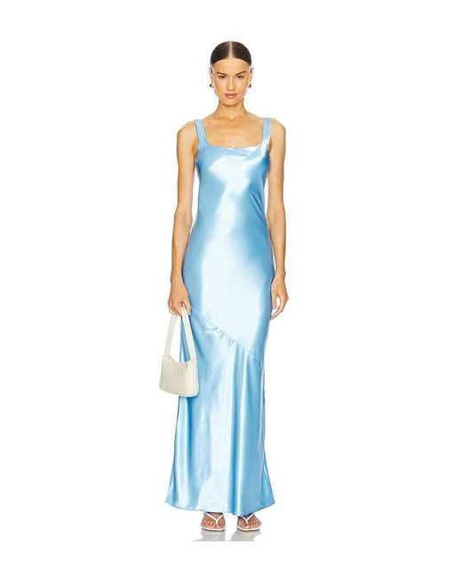 L'academie Blue 'Academie Laetitia Maxi Dress