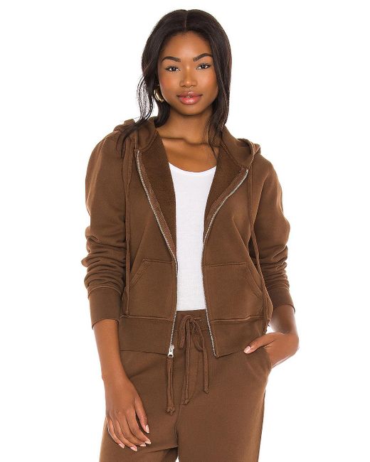 nili lotan zip up moletom com capuz