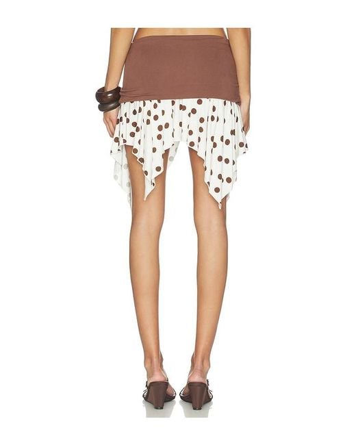 Susmie's Brown Susmie's Nina Dots Skirt