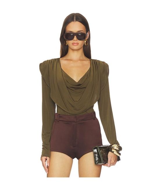Gestuz Green Laily Long Sleeve Top