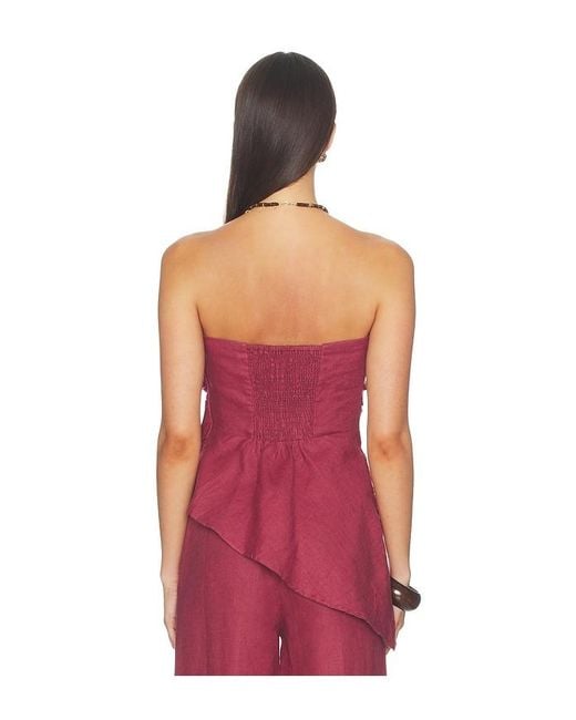 Faithfull The Brand Red Nera Top