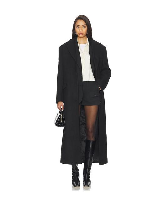 Nakedvice Black The Isla Coat