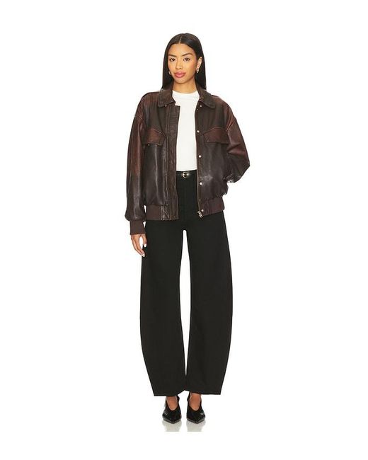 Agolde Black Luna Pieced Jeans