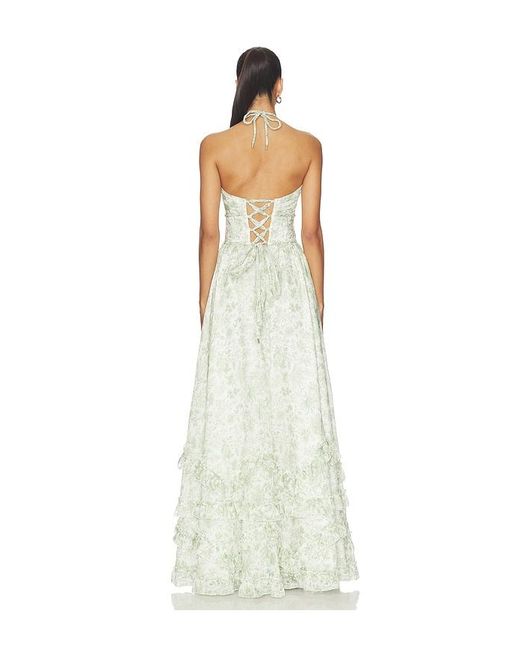 V. Chapman White Scarlette Dress