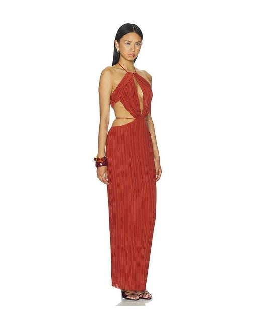 Nbd Red Suhani Gown