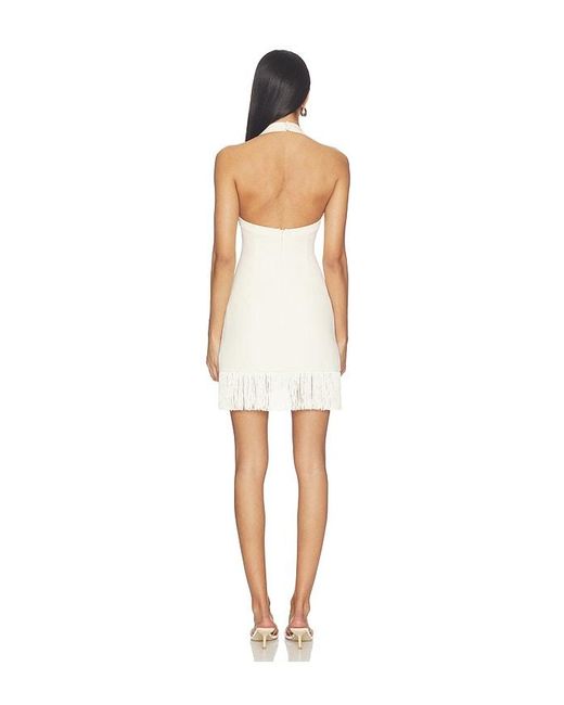 Lovers + Friends White Maryalise Mini Dress