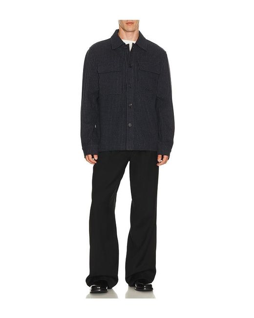Mackage Black Porter Overshirt for men