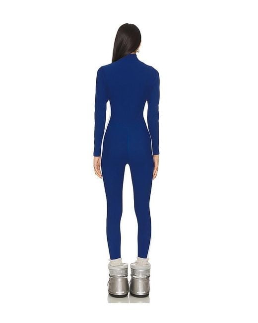 Year Of Ours Blue Thermal Longsleeve Ski Onesie