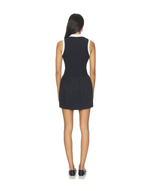 Goldbergh Black X Revolve Plisse Dress