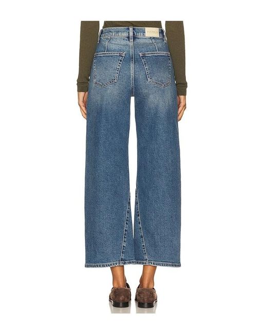 Pistola Blue Kyra High Rise Bowed Ankle Jeans