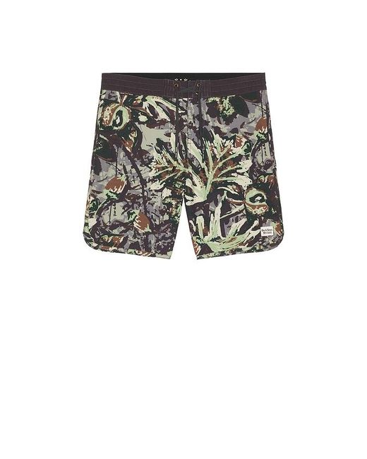 Dark Seas Black Lakeshore Boardshort for men