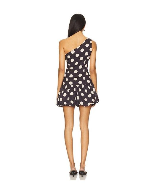 SNDY'S Black X Revolve Briella One Shoulder Mini Dress