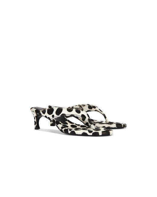 ROTATE BIRGER CHRISTENSEN White Kitten Heel Mule