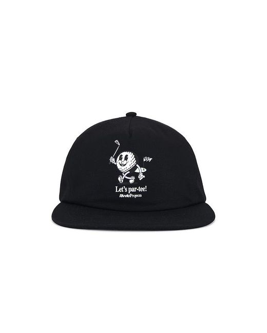 Rivvia Projects Black Partee Cap for men