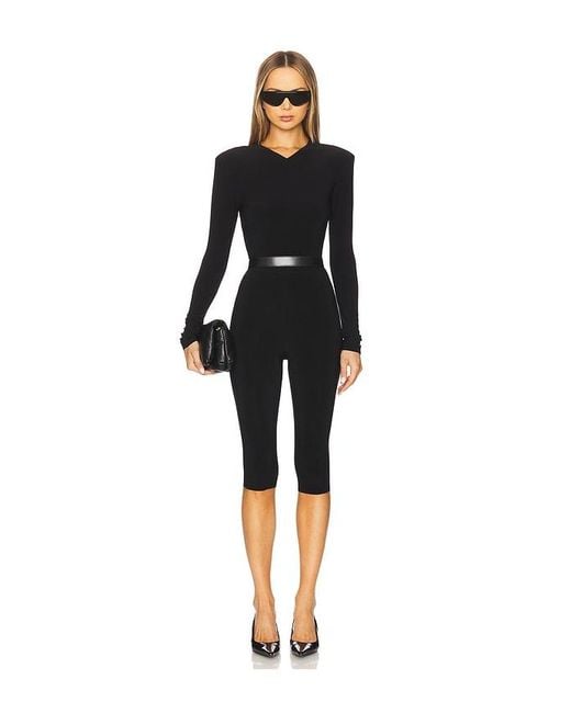 Norma Kamali Black Capri Legging
