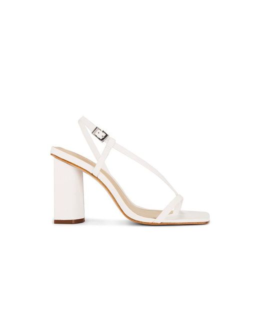 SCHUTZ SHOES White Heloise Block Heel