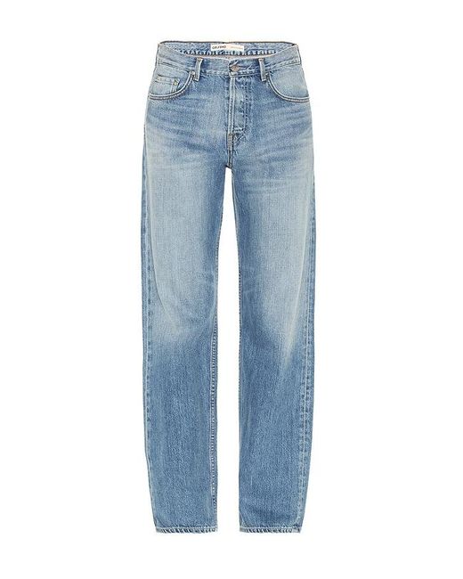 GRLFRND Blue Bella Low Rise Boyfriend