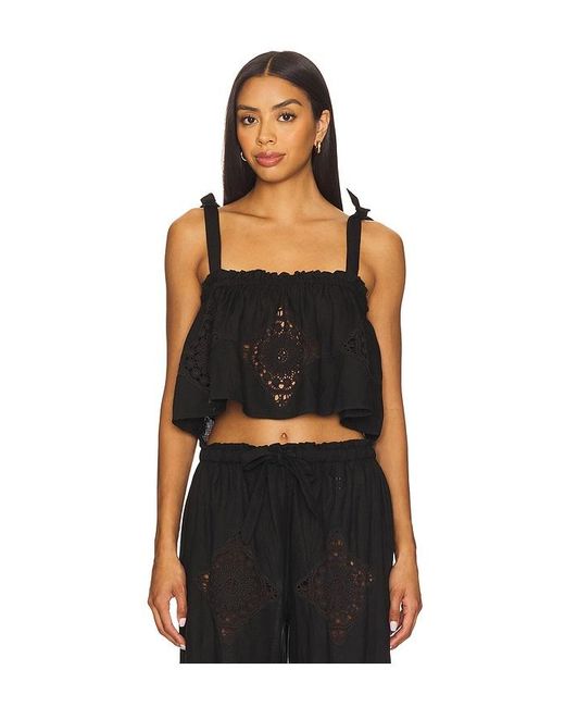 Tularosa Black Olivia Top