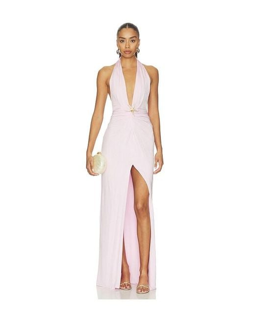 Lovers + Friends White Reeve Gown