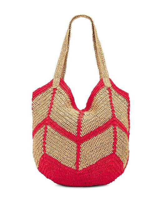 Free People Mykonos ストロートートバッグ Pink