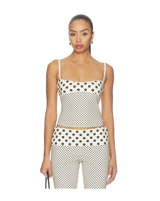 Miaou White Stella Tank Top