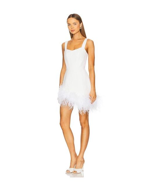 Santa Brands White Swan Mini Dress