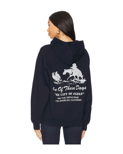One Of These Days Blue X Fwrd City Of Angels Hoodie