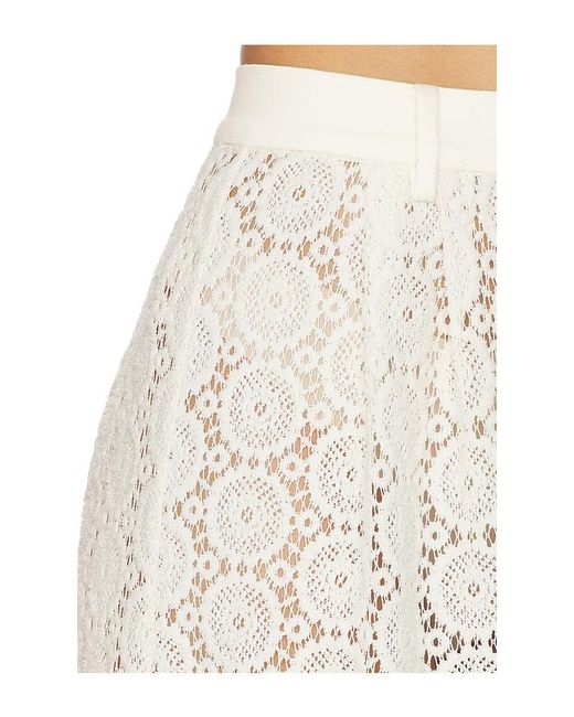 NonChalant Label White Alice Pant