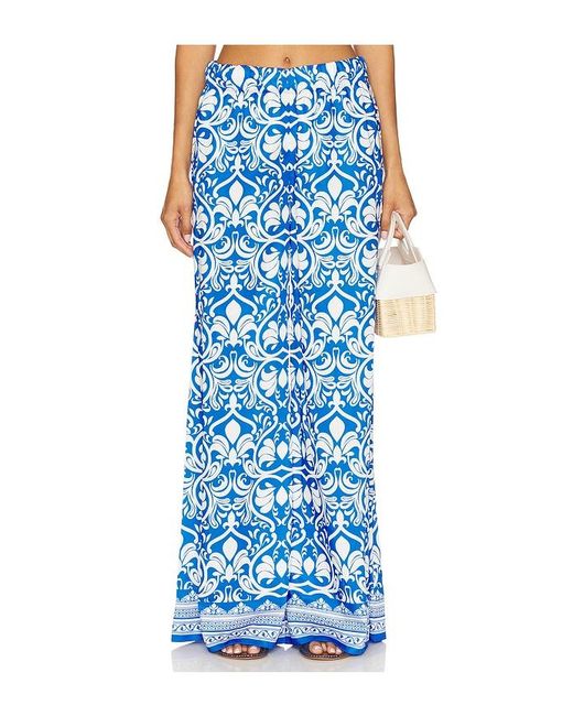 Alice + Olivia Blue Keegan Pant