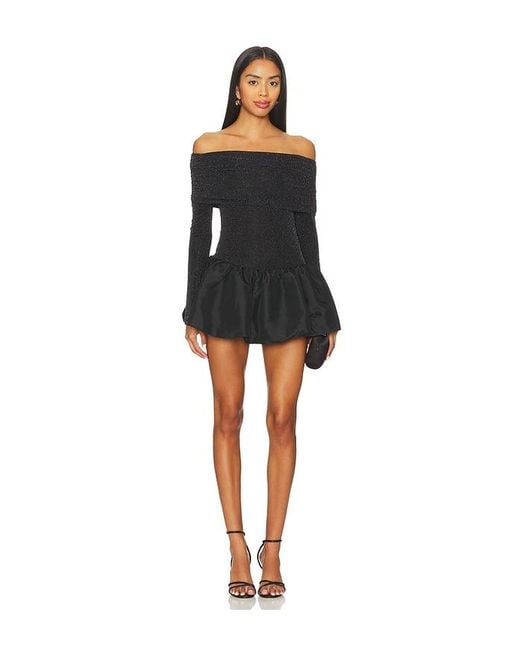 Show Me Your Mumu Black Charlize Mini Dress
