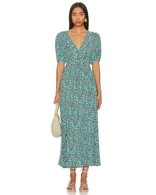 Faithfull The Brand Las Mayas Midi Dress in Green Lyst UK