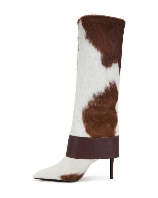 SCHUTZ SHOES Brown X Revolve Beatrix Boot
