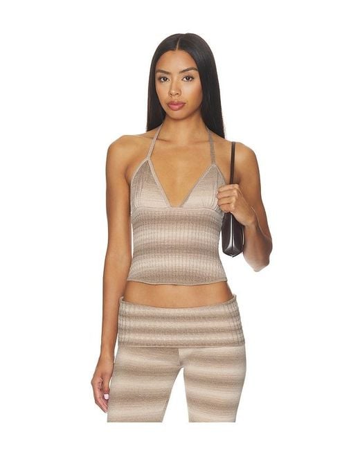 Tiger Mist Natural Marissa Knit Cami