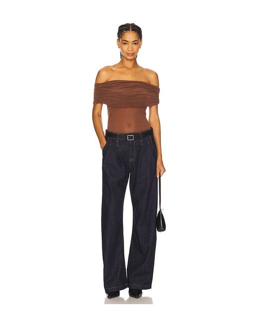Elodie the Label Brown Fred Top