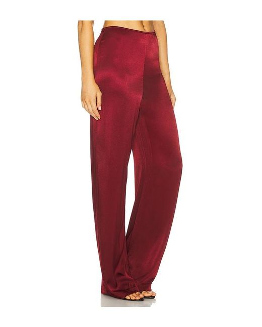 Bardot Red X Revolve Devin Pant