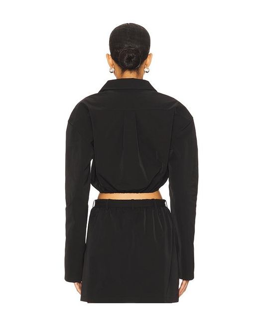 Lovers + Friends Black Cameron Utility Top