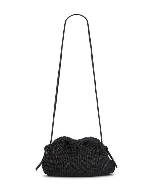 Mansur Gavriel Black Mini Cloud Clutch