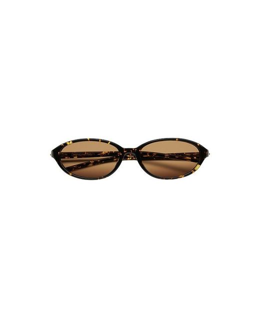 Chimi White Ellipse Sunglasses