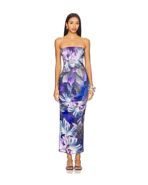 AFRM Blue Marlo Dress